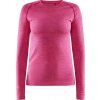 Dámské termo triko CRAFT Core Dry Active Comfort Ls růžová (Velikost XS)