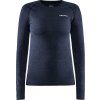 Dámské termo triko CRAFT Core Dry Active Comfort Ls tmavě modrá (Velikost XS)