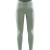 Dámské termo spodky CRAFT Core Dry Active Comfort zelená (Velikost XS)