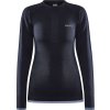 Dámské termo triko CRAFT Adv Warm Intensity Ls černá (Velikost XS)