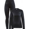 Dámský termo set CRAFT Core Dry Baselayer černá (Velikost M)