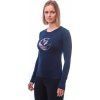 Dámské merino triko SENSOR Merino Active Pt Fox deep blue (Velikost S, Barva modrá)