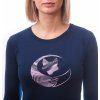 Dámské merino triko SENSOR Merino Active Pt Fox deep blue (Velikost S, Barva modrá)