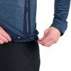 Pánská fleecová mikina NORTHFINDER Vonby tmavě modrá (VELIKOST 3XL)