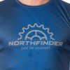 Pánské cyklistické triko NORTHFINDER Jaxxon modré (VELIKOST M)