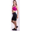Dámské krátké legíny PROGRESS Silvia Shorts černé (Velikost S)