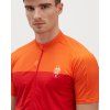 Pánský MTB dres SILVINI Turano Pro oranžovočervená (Velikost S)