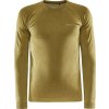 Pánské funkční triko CRAFT Core Dry Active Comfort LS hnědé (Velikost S)