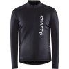 Pánský zateplený cyklodres CRAFT Core Subz LS černý (Velikost S)