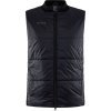 Pánská prošívaná vesta CRAFT Core Light Padded černá (Velikost XS)