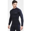 Pánské funkční triko CRAFT Adv Warm Intensity LS černé (Velikost S)