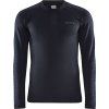 Pánské funkční triko CRAFT Adv Warm Intensity LS černé (Velikost S)