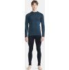 Pánské funkční triko CRAFT Adv Warm Intensity Ls zelené (Velikost S)