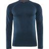Pánské funkční triko CRAFT Adv Warm Intensity Ls zelené (Velikost S)