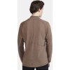 Pánské triko merino CRAFT Adv Subz Wool Ls 2 hnědé (Velikost S)