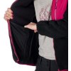 Dámská fleecová mikina NORTHFINDER Wyoma černá (VELIKOST 2XL)