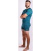 Pánské bambusové boxerky PROGRESS E Skn modré (Velikost M)