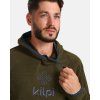 Pánská fleecová mikina KILPI Flond zelená (Velikost 3XL)