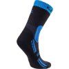 Unisex trekové ponožky KLIMATEX Fink1 černé (Velikost 43-46)