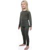 Dětský merino set SENSOR Air zelený (Barva zelená, Velikost 140)
