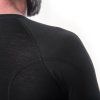 Pánské merino triko SENSOR Air černé (Velikost M, Barva černá)