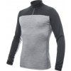 Pánské merino triko SENSOR Bold šedé (Velikost M, Barva šedá)