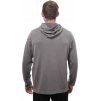 Pánská merino mikina SENSOR Upper traveller s kapucí šedá (Velikost XXL, Barva šedá)