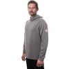 Pánská merino mikina SENSOR Upper traveller s kapucí šedá (Velikost XXL, Barva šedá)