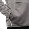 Pánská merino mikina SENSOR Upper traveller s kapucí šedá (Velikost XXL, Barva šedá)