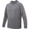 Pánská merino mikina SENSOR Upper traveller s kapucí šedá (Velikost XXL, Barva šedá)