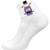 Ponožky ELEVEN Huba Monster Purplee (Velikost L (42-44))