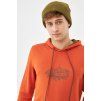 Pánská mikina s kapucí VIKING Panaka oranžová (Velikost XL)