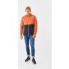 Pánská outdoorová bunda VIKING Creek Hoodie oranžovomodrá (Velikost S)