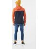 Pánská outdoorová bunda VIKING Creek Hoodie oranžovomodrá (Velikost S)