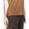 Dámské sportovní triko CRAFT Adv Trail Wool SS hnědé (Velikost XS)