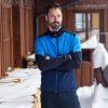 Pánská sportovní mikina PROGRESS Territory Hoody modrá (Velikost M)