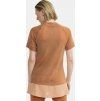 Dámské triko CRAFT ADV Trail Wool SS - hnědá (Velikost XS)