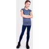 Dívčí jezdecké legíny PROGRESS Zeta Girl modré (Velikost 128/1)