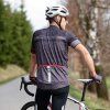 Pánský cyklistický dres PROGRESS Solar černý (Velikost M)