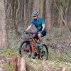 Pánský cyklistický dres PROGRESS Solar modrý (Velikost M)