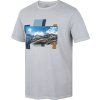 Pánské bavlněné triko HUSKY Tee Skyline šedé (Velikost XXXL)
