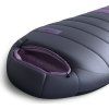 Péřový zimní dámský spacák HUSKY Drape Ladies blue/purple (Velikost OneSize)