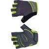 Unisex cyklistické rukavice PROGRESS Solar Mitts olivová/limetka (Velikost M)