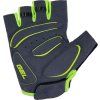 Unisex cyklistické rukavice PROGRESS Solar Mitts petrol/limetka (Velikost M)
