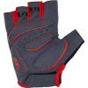 Unisex cyklistické rukavice PROGRESS Solar Mitts černá/červená (Velikost M)