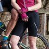 Dámské cyklistické šortky PROGRESS Vuelta černé (Velikost S)