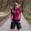 Dámské cyklistické šortky PROGRESS Genia černé (Velikost S)