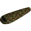 Syntetický třísezónní dětský spacák HUSKY Junior Army zelený (Velikost OneSize)