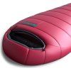 Syntetický třísezónní spacák HUSKY Ruby červený (Velikost OneSize)