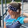 Sportovní čelenka ELEVEN Summer Lett BK-WH (Velikost UNI)